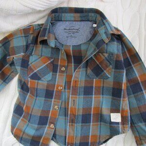 Adorable Weatherproof Flannel Unisex Toddler Shirt
